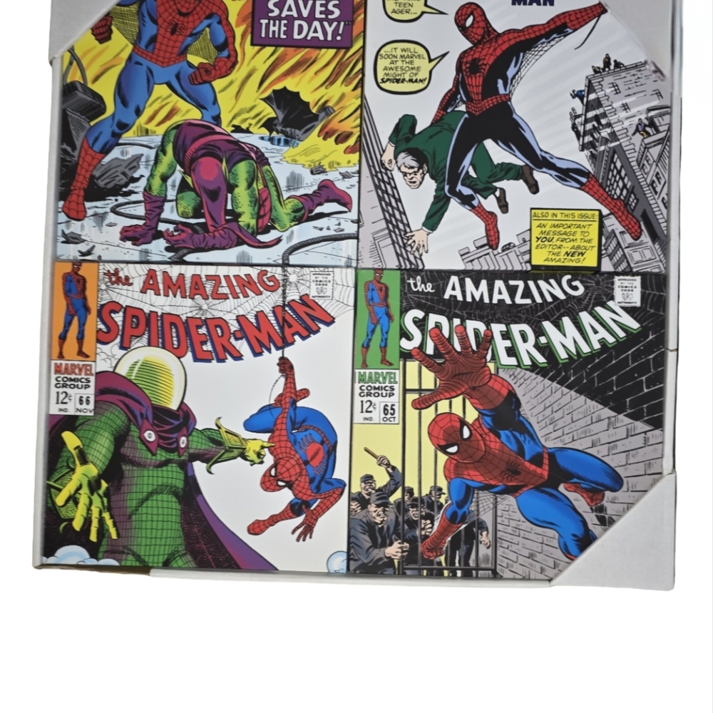 Marvel Spider-Man Comic Wall Art - Multicolor